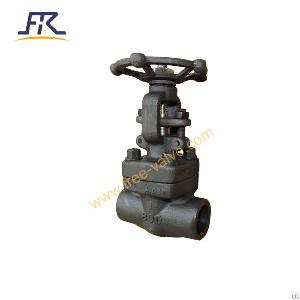 forged carbon steel a105n class 800 gate valve