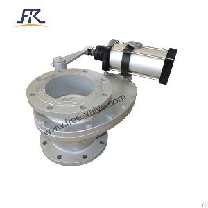 Pneumatic Ceramic Lined Swing Arc Valve