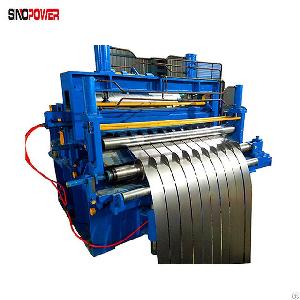 Operation Inspection Of Precision Metal Coil Slitting Line Equipment