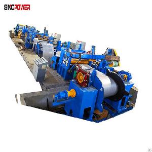 metal coils slitting line pay feeding