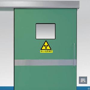 hospital x ray shielding sliding door