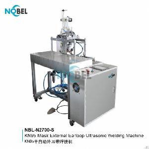 Nbl-n2700-s Kn95 Mask External Earloop Ultrasonic Welding Machine