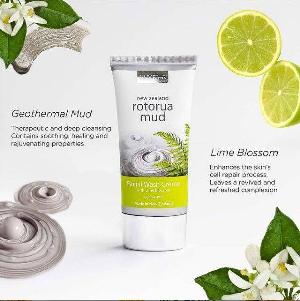 Wild Ferns Rotorua Mud Facial Wash With Lime Blossom