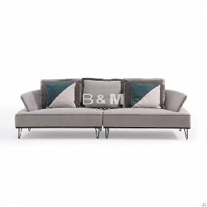 armrest fabric sofa