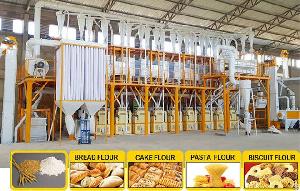 compact structure flour milling plant