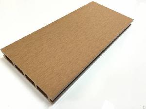 Hollow Flat Surface Wood Plastic Composite Decking Board