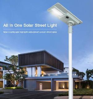 integrated solar street light