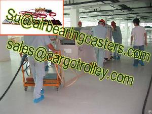 air bearing casters sd finer rigging loads
