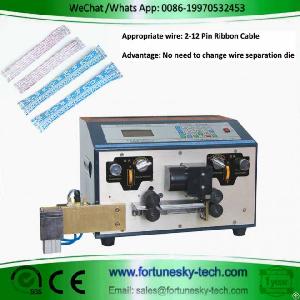 flat ribbon cable strip cut split machine