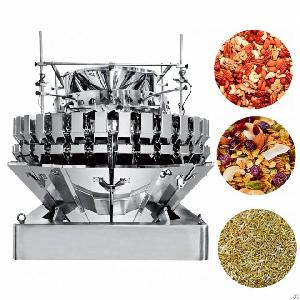 granule packing machine mixing nut 32 head multihead wigher