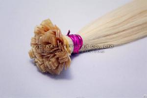 hair extension 100 human pre bonded keratin flat tip