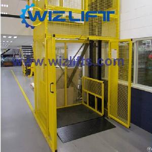 Wiz Hydaulic Platform Four Post Cargo Lift