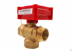 zone heating valves 3 wires 2 points dn40 water flow control
