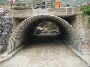 corrugated steel tunnel liner