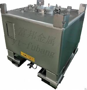 food grade 1000l stainless steel ibc tank liquid