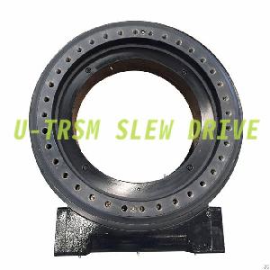 21inch Slewing Drive Single Worm Gear And Single Worm Shaft We21 Used For Lifting Crane