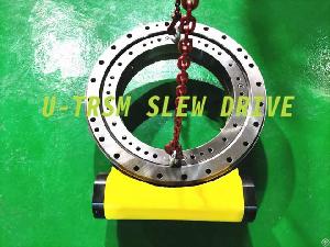 customized 25inch opened housing worm gear slewing drive w25 automation equipment