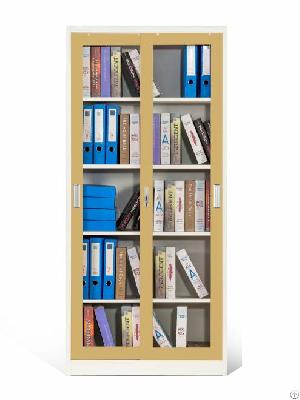 glass sliding door filing cabinet