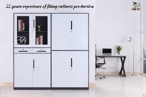 High Quality Metal Double Door Swing Door Filing Cabinets