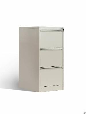 Space Solution 3 Drawer Grey Vertical Filing Cabinet