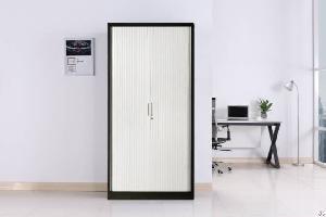 tambour door storage cabinets steel office furniture