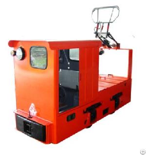 Wired Anti-explosion Small Trolley Locomotive For Mine Tunnel Transportation