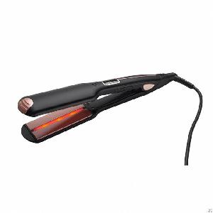 Infrared Ray Lcd Digital Ceramic Plate Hair Straightener Yb82026