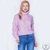 Fur Ball Turtleneck Sweater Wholesale