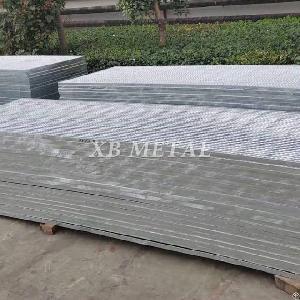 metal building galvanized steel bar grating walkway construction