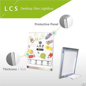 Led Slim Light Box Desktop