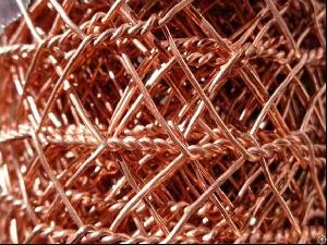 copper hexagonal chicken wire mesh