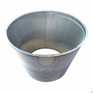 Pressure Screen Baskets For Papermaking