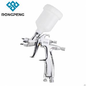 Rongpeng 1.0mm Nozzle Industrial Spray Gun R100 Airbrush For Water-based Paint Auto Car Refinish