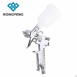 rongpeng hvlp mini paint spray gun 1 0mm airbrush kit r805 touch up car painting de