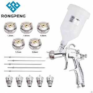 Rongpeng Professional R500 Lvlp Water Based Air Spray Gun Airbrush For Finish Painting