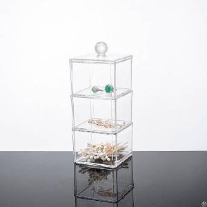 Drawer Hair Accessory Containers 3 Stackable