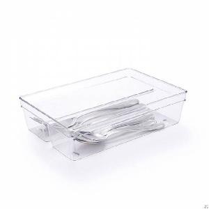 kitchen clear pantry organizer box