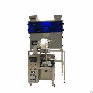 Automatic Pyramid Tea Bag Packing Machine With Thread And Tag