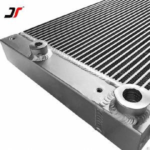 Brazed Heat Exchanger, Aluminum Oil Cooler For Air Compressor