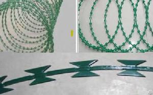 pvc coated barbed wire