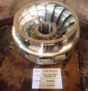 Monoblock-forged Cnc-machining Francis Turbine Runner