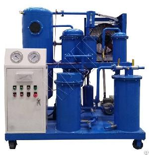 Vacuum Lubricant Oil Purifier To Remove Water Gas Impurities Volatiles