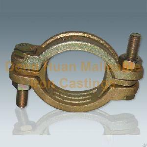 Yellow-double Bolt Clamp