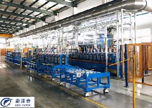 erw tube mill vzh 76 construction pipe frequency welded roll forming line