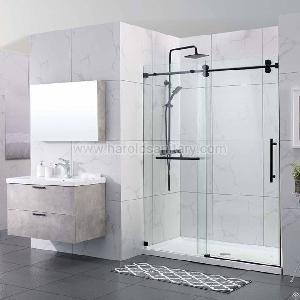 roller sliding shower enclosure