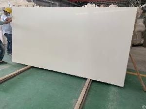 Pure White Quartz Engineered Stone Slab, High Quality Pure White Quartz Slab