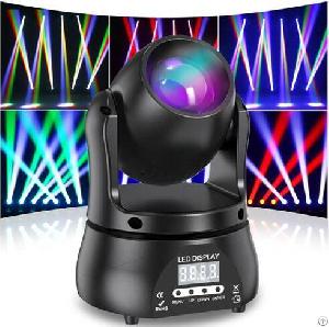 40w Rgbw Mini Led Beam Moving Head Light Dj Concert Ktv Club Party Stage