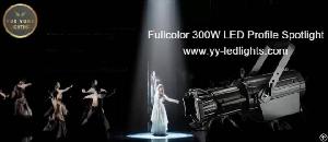 Fullcolor 300w Led Profile Spotlight Stage Concerts Theatre Large-scale Events