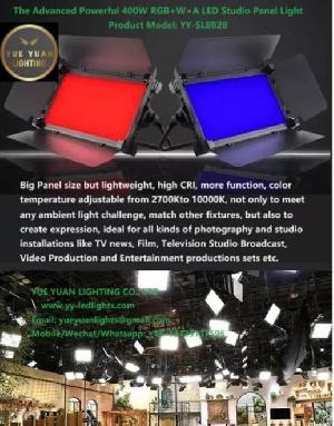 The Advanced Powerfull 400w Rgb W A Led Studio Panel Light For Tv Film Stage Video Production