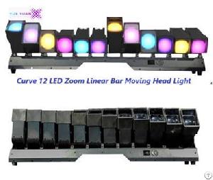 Curve 12 Led Zoom Linear Wave Bar Moving Head Light